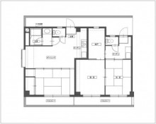 リフォーム前の図面